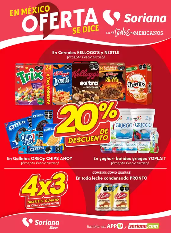 Catálogo Soriana Súper en Cuernavaca | Catálogo Soriana Súper | 2025-09-26T00:00:00.000Z - 2025-09-29T00:00:00.000Z