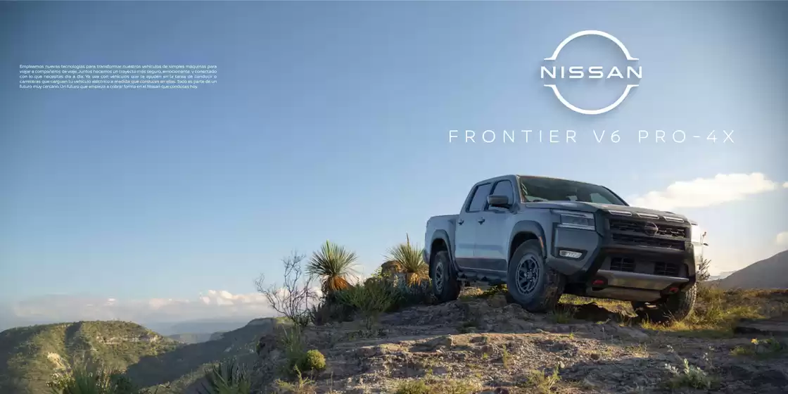 nissan 2025 frontier v6 catalogo
