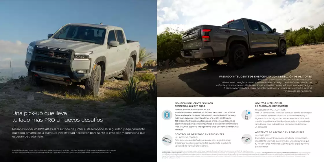 nissan 2025 frontier v6 catalogo