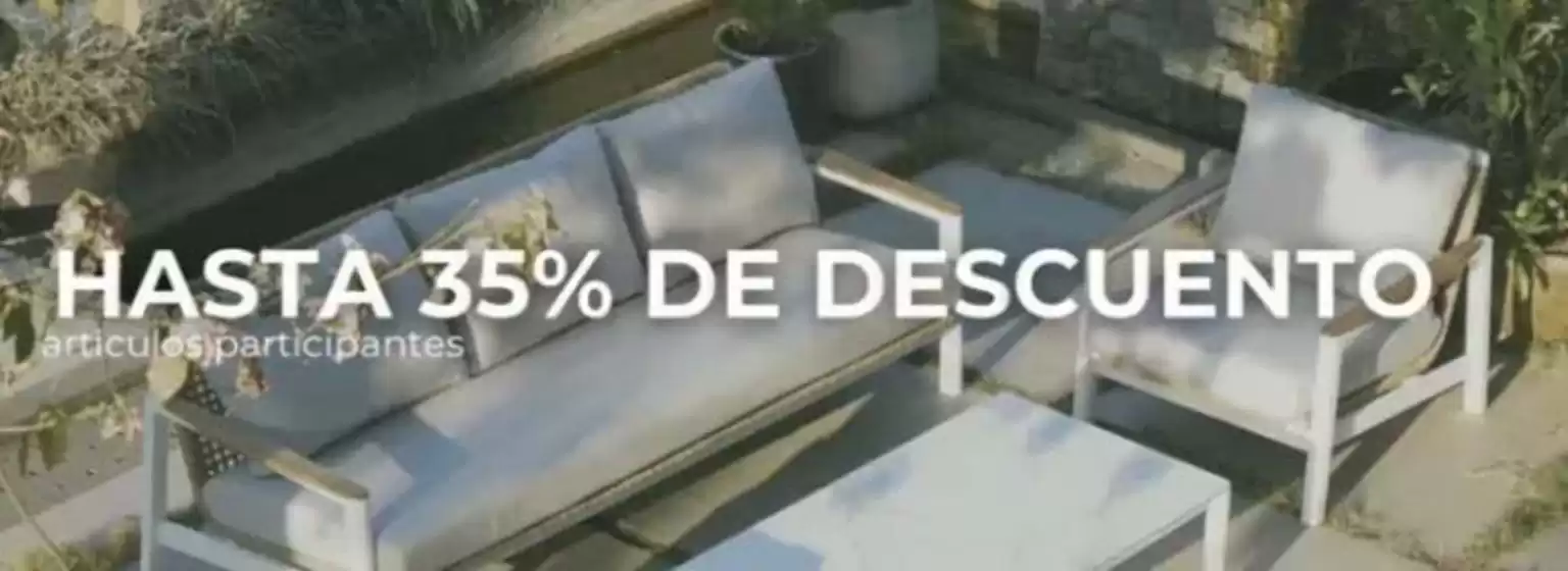 Hasta 35% de descuento