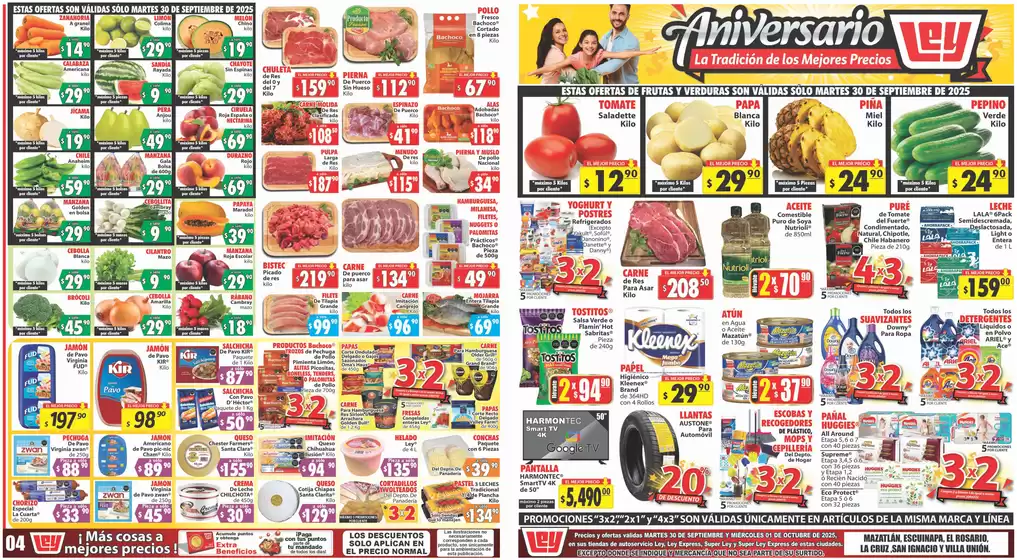 Catálogo Casa Ley en Los Mochis | Nuevas ofertas para descubrir | 2025-09-30T00:00:00.000Z - 2025-10-01T00:00:00.000Z