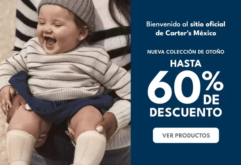 Catálogo Carter's en Cancún | Hasta 60% de descuento | 2025-09-30T00:00:00.000Z - 2025-10-31T00:00:00.000Z