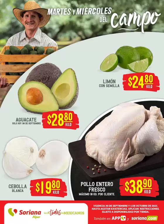 Catálogo Soriana Híper en Zapopan | Ofertas principales y descuentos | 2025-10-01T00:00:00.000Z - 2025-10-01T00:00:00.000Z