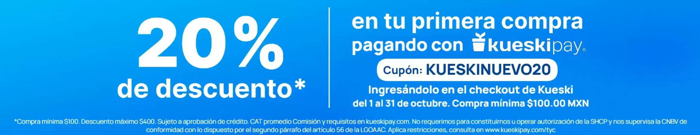 20% de descuento
