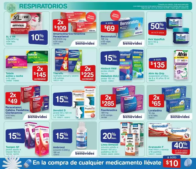 Catálogo Farmacias Benavides