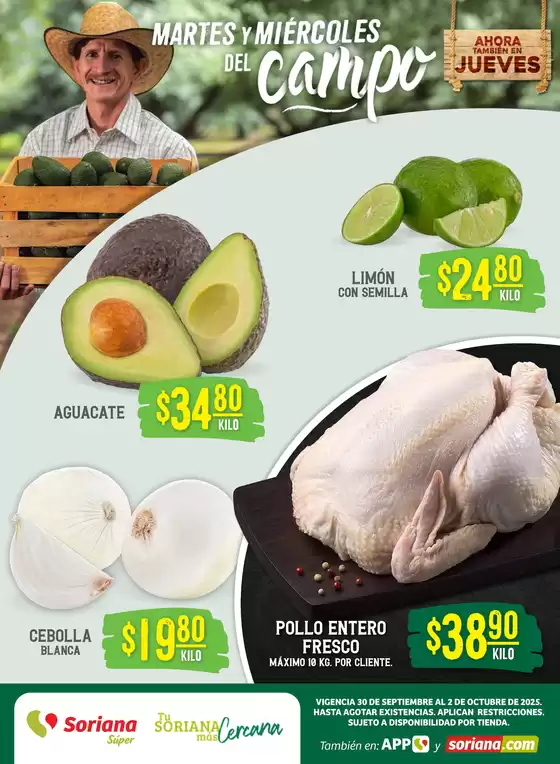 Catálogo Soriana Súper en Zapopan | Ahorra ahora con nuestras ofertas | 2025-10-02T00:00:00.000Z - 2025-10-02T00:00:00.000Z