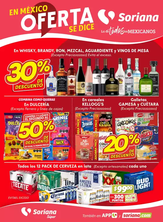 Ofertas principales para todos los clientes
