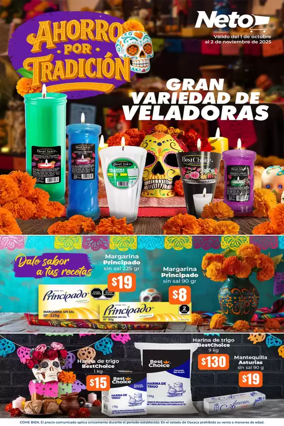 Catálogo Tiendas Neto en Irapuato | Ahorro por Tradición | 2025-10-02T00:00:00.000Z - 2025-10-31T00:00:00.000Z