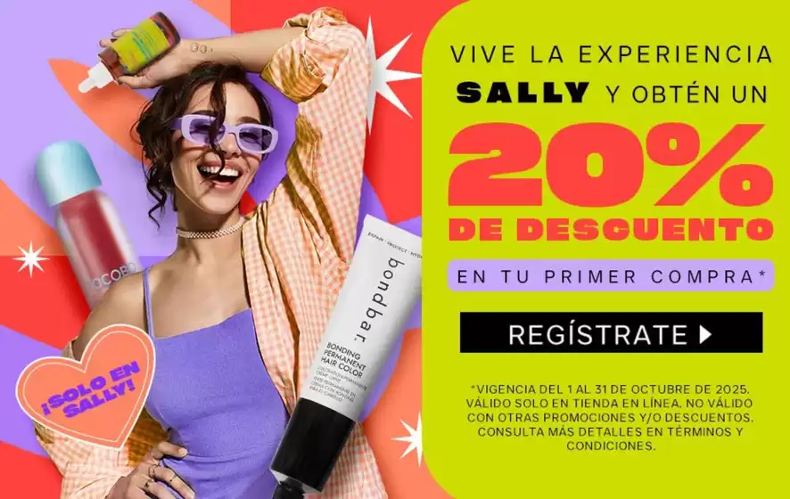 Catálogo Sally Beauty en Ocotlán de Morelos | 20% de descuento | 2025-10-03T00:00:00.000Z - 2025-10-31T00:00:00.000Z