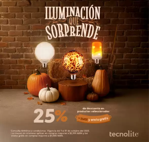 Catálogo Tecnolite en Marquelia | Gangas y ofertas actuales | 2025-10-03T00:00:00.000Z - 2025-10-31T00:00:00.000Z