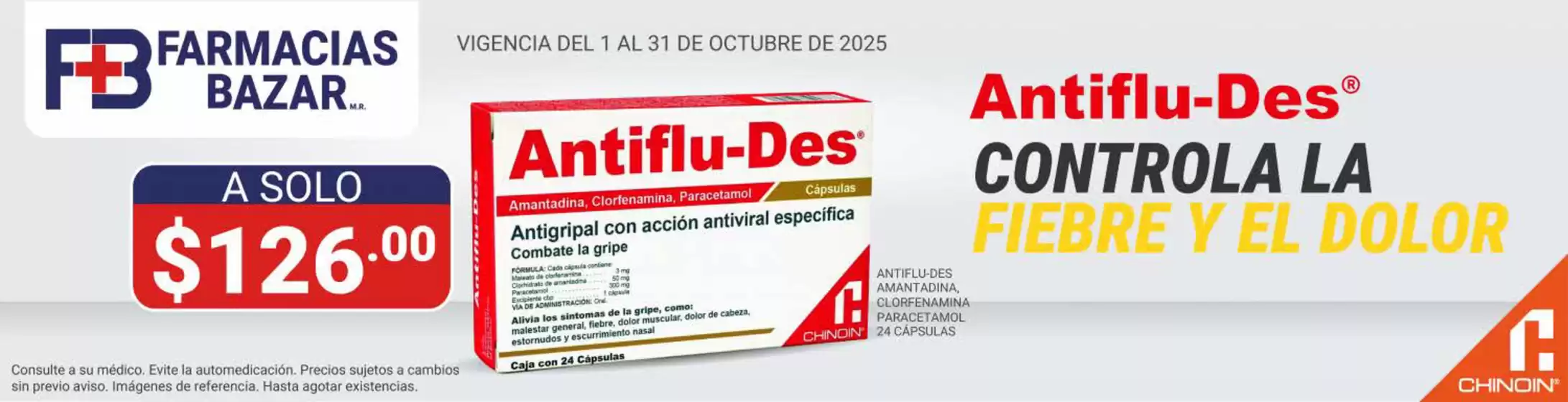Catálogo Farmacias Bazar en Bacobampo | Promos | 2025-10-06T00:00:00.000Z - 2025-10-31T00:00:00.000Z