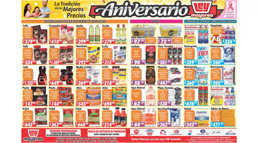 Ofertas principales y descuentos