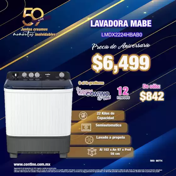 Catálogo Contino en Las Juntas | Excelente oferta para todos los clientes | 2025-10-07T00:00:00.000Z - 2025-11-06T00:00:00.000Z
