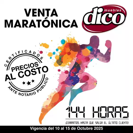 Catálogo Muebles Dico en Cancún | Muebles Dico Venta Maratonica Centro 2025 | 2025-10-07T00:00:00.000Z - 2025-10-15T00:00:00.000Z
