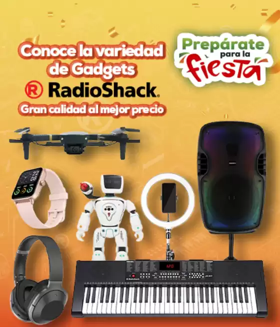 Catálogo RadioShack en Las Juntas | Descuentos y promociones | 2025-10-07T00:00:00.000Z - 2025-10-31T00:00:00.000Z