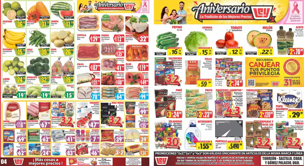 Catálogo Casa Ley en Puebla (Baja California) | Ahorra ahora con nuestras ofertas | 2025-10-07T00:00:00.000Z - 2025-10-09T00:00:00.000Z