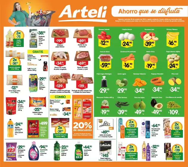 Catálogo Arteli en Jerez de García Salinas | Ofertas principales para todos los clientes | 2025-10-08T00:00:00.000Z - 2025-10-08T00:00:00.000Z