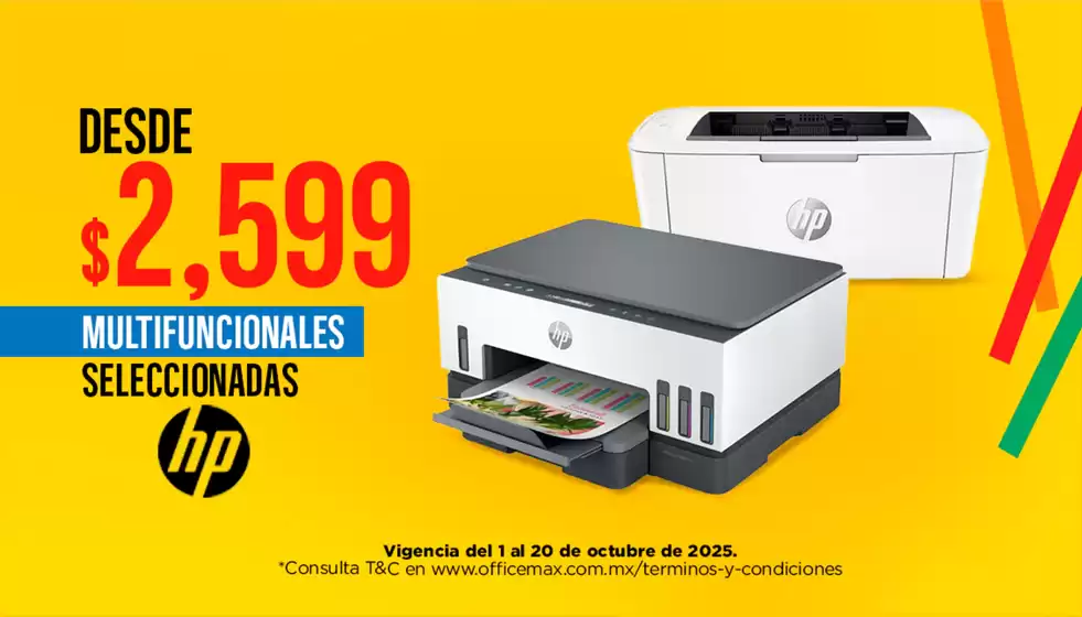 Catálogo OfficeMax en Las Juntas | Ofertas para cazadores de gangas | 2025-10-09T00:00:00.000Z - 2025-10-20T00:00:00.000Z
