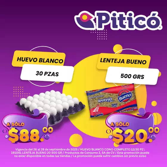 Catálogo Piticó | Promociones actuales | 2025-10-09T00:00:00.000Z - 2025-10-28T00:00:00.000Z