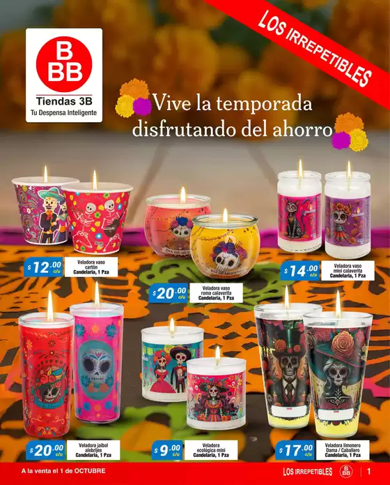 Catálogo Tiendas 3B en China (Nuevo León) | Gangas exclusivas | 2025-10-10T00:00:00.000Z - 2025-10-16T00:00:00.000Z