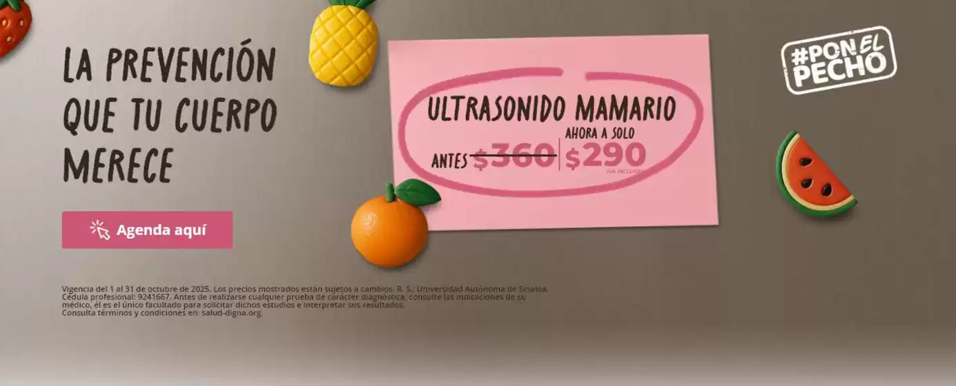 Catálogo Salud Digna en China (Nuevo León) | Promos | 2025-10-10T00:00:00.000Z - 2025-10-31T00:00:00.000Z