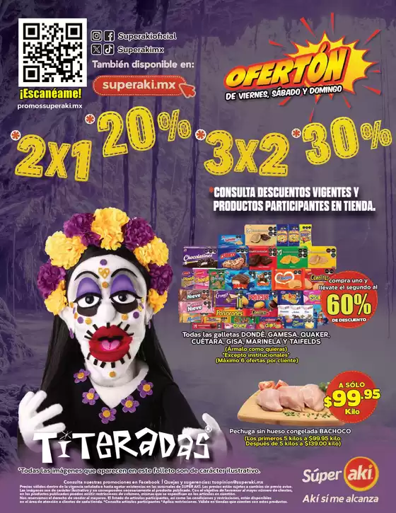 Catálogo Aki Gran Mayoreo en Teziutlán | Oferton | 2025-10-10T00:00:00.000Z - 2025-10-12T00:00:00.000Z