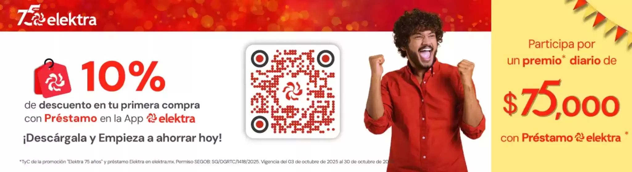Catálogo Elektra en Ciudad de México | Promociones actuales | 2025-10-10T00:00:00.000Z - 2025-10-30T00:00:00.000Z