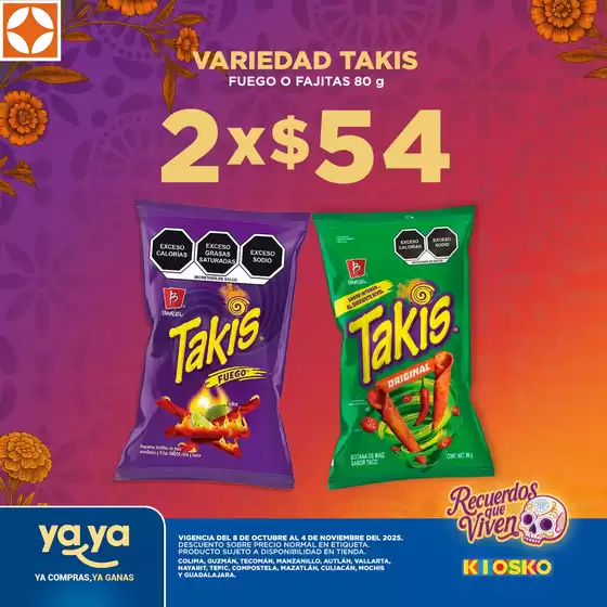Catálogo Kiosko en Puerto Vallarta | Indulgencia | 2025-10-10T00:00:00.000Z - 2025-11-04T00:00:00.000Z