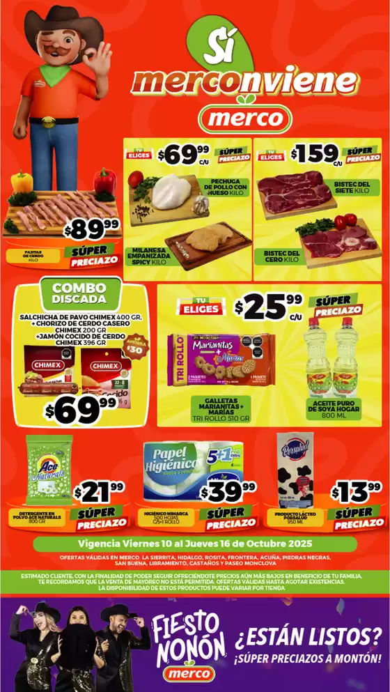 Catálogo Merco en Castaños | Folleto semanal del 10 al 16 Octubre MVA | 2025-10-10T00:00:00.000Z - 2025-10-16T00:00:00.000Z