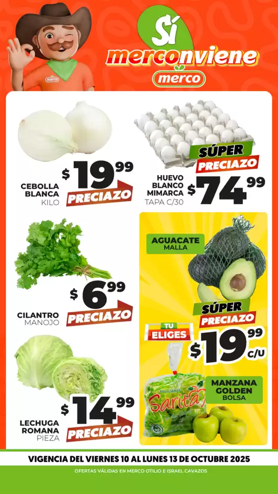 Catálogo Merco en Parras de la Fuente | Frutas y verduras 10 al 13 de Octubre OTILIO | 2025-10-10T00:00:00.000Z - 2025-10-13T00:00:00.000Z