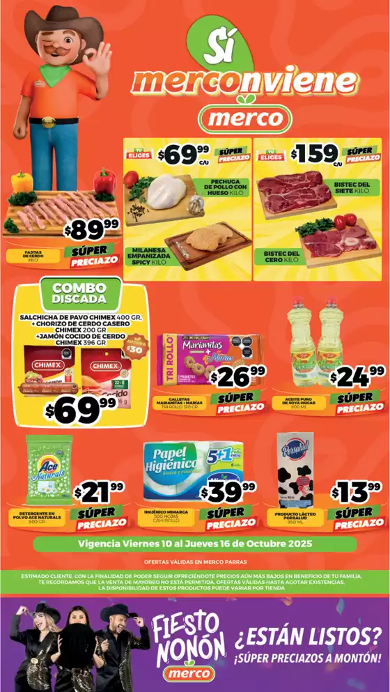 Catálogo Merco en Parras de la Fuente | Folleto semanal del 10 al 16 Octubre PARRAS | 2025-10-10T00:00:00.000Z - 2025-10-16T00:00:00.000Z