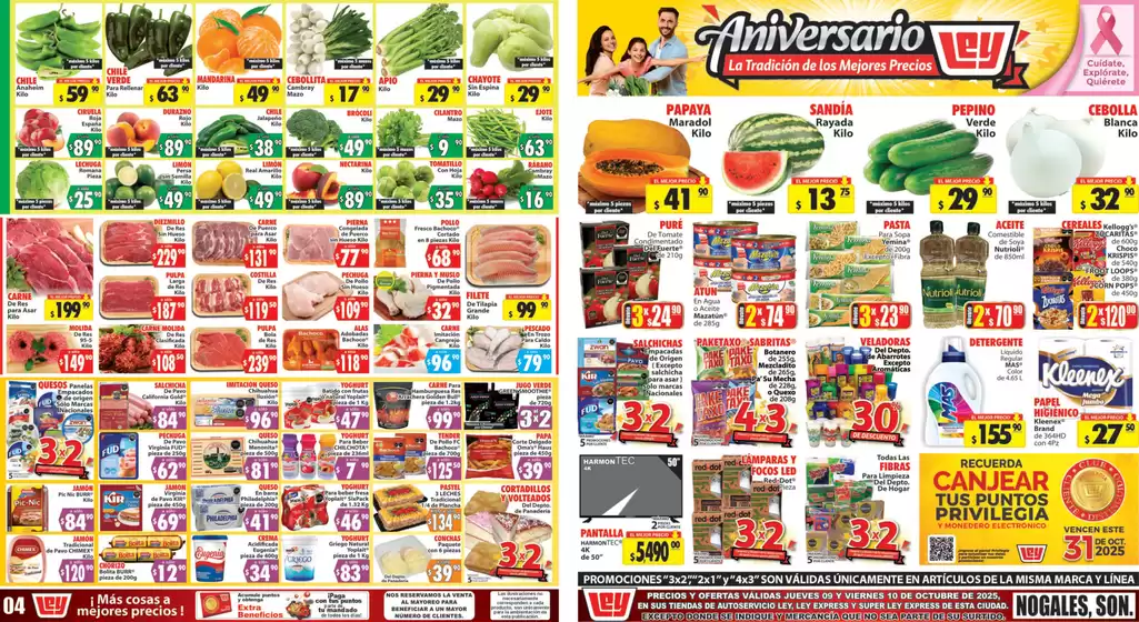 Catálogo Casa Ley en San Lucas Ojitlán | Ofertas principales para todos los cazadores de gangas | 2025-10-10T00:00:00.000Z - 2025-10-10T00:00:00.000Z