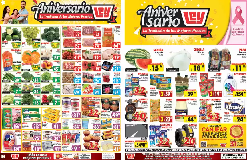 Catálogo Casa Ley en La Orilla | Excelente oferta para todos los clientes | 2025-10-10T00:00:00.000Z - 2025-10-13T00:00:00.000Z