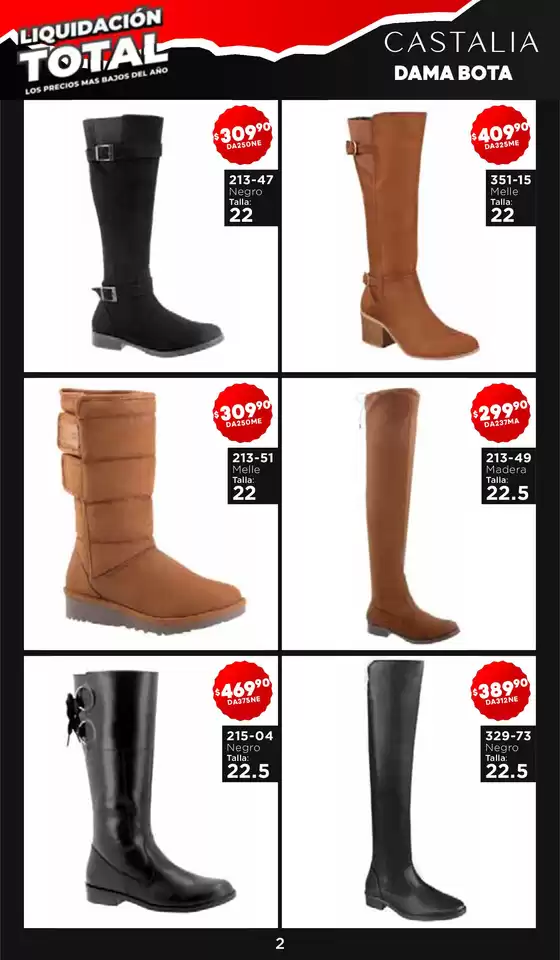 CASTALIA Liquidacion Total Octubre 2025