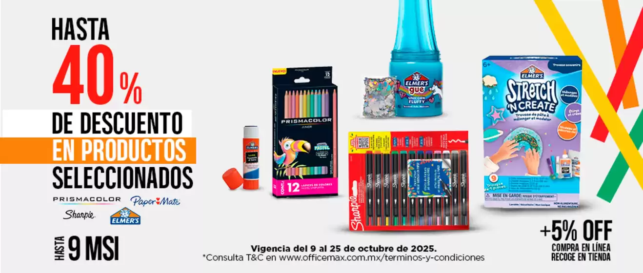 Catálogo OfficeMax | Ofertas para cazadores de gangas | 2025-10-13T00:00:00.000Z - 2025-10-25T00:00:00.000Z
