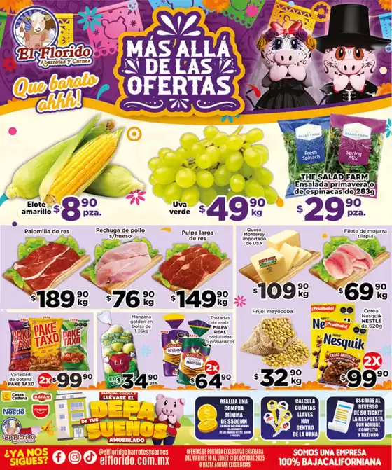 Catálogo El Florido en Ciudad Apodaca | Nuestras mejores gangas | 2025-10-13T00:00:00.000Z - 2025-10-16T00:00:00.000Z