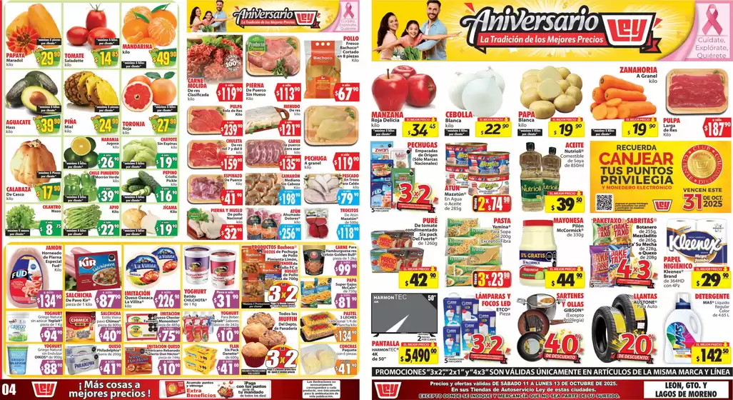 Catálogo Casa Ley en Ciudad Apodaca | Ofertas principales para todos los cazadores de gangas | 2025-10-13T00:00:00.000Z - 2025-10-13T00:00:00.000Z