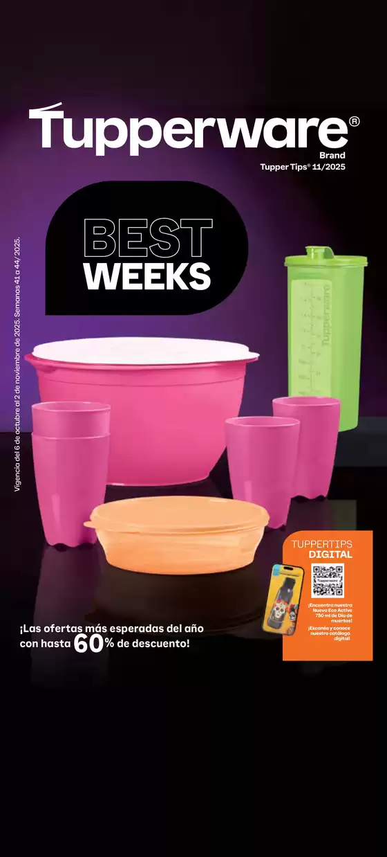 Catálogo Tupperware en Naucalpan (México) | Catálogo | 2025-10-13T00:00:00.000Z - 2025-11-02T00:00:00.000Z