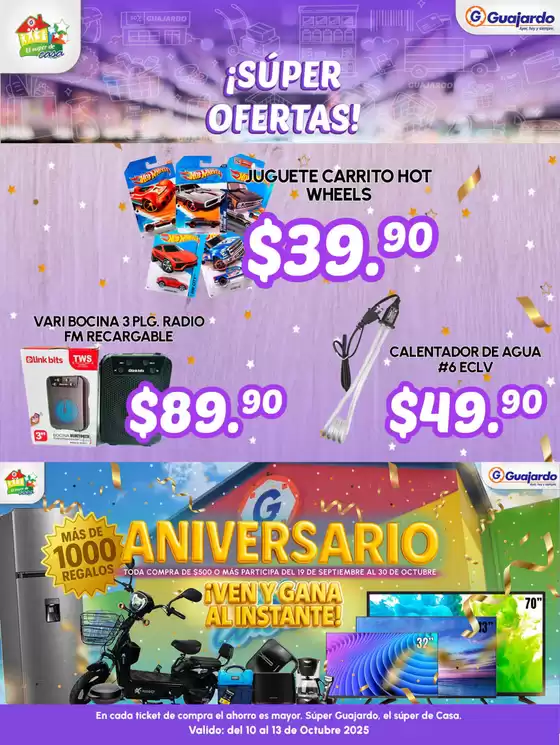 Catálogo Guajardo en Zapopan | Gran variedad de ofertas | 2025-10-13T00:00:00.000Z - 2025-10-13T00:00:00.000Z