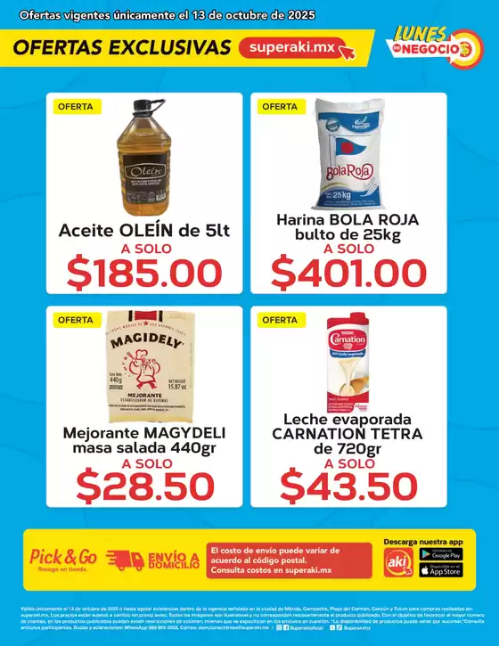 Catálogo Aki Gran Mayoreo | Ofertas Exclusivas | 2025-10-13T00:00:00.000Z - 2025-10-13T00:00:00.000Z
