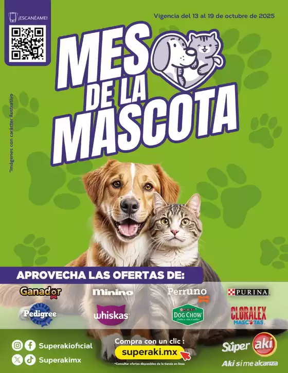 Catálogo Aki Gran Mayoreo | Mes de la mascota | 2025-10-13T00:00:00.000Z - 2025-10-19T00:00:00.000Z