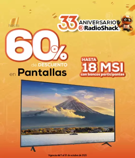 Catálogo RadioShack en Juriquilla | Ahorra ahora con nuestras ofertas | 2025-10-13T00:00:00.000Z - 2025-10-31T00:00:00.000Z