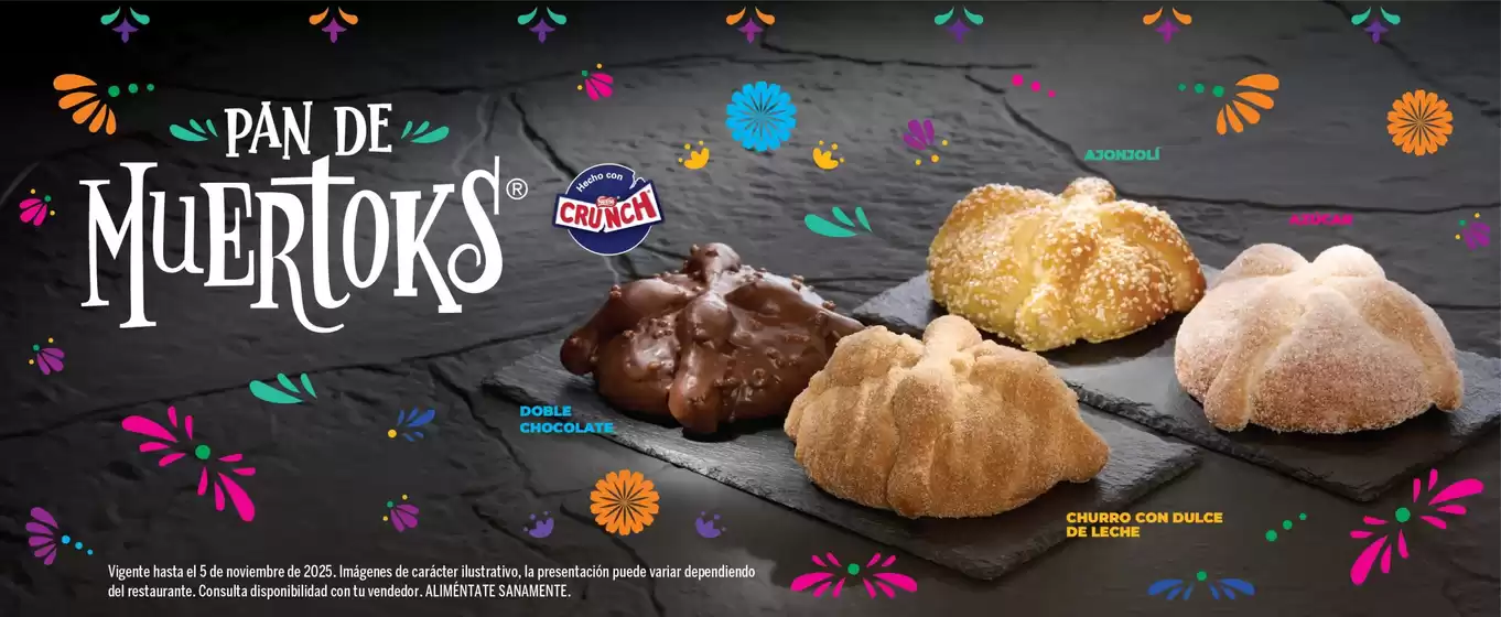 Catálogo Toks Restaurante en San Francisco de Campeche | Promos | 2025-10-14T00:00:00.000Z - 2025-11-05T00:00:00.000Z