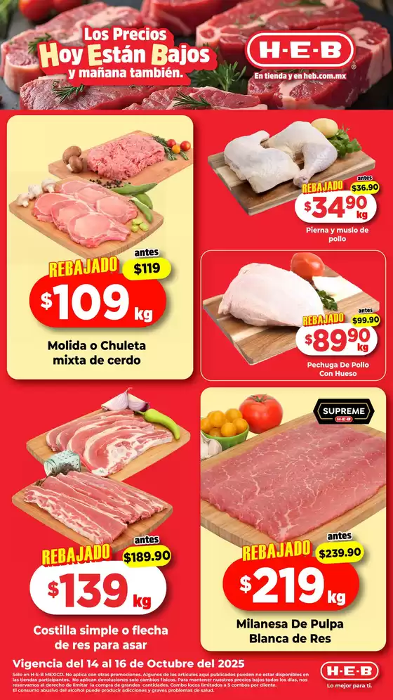 Catálogo HEB en San Jerónimo Chicahualco | Descubre ofertas atractivas | 2025-10-14T00:00:00.000Z - 2025-10-16T00:00:00.000Z