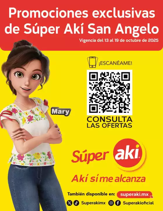 Catálogo Aki Gran Mayoreo en Santa Clara Ocoyucan | exclusivo san angelo | 2025-10-14T00:00:00.000Z - 2025-10-19T00:00:00.000Z