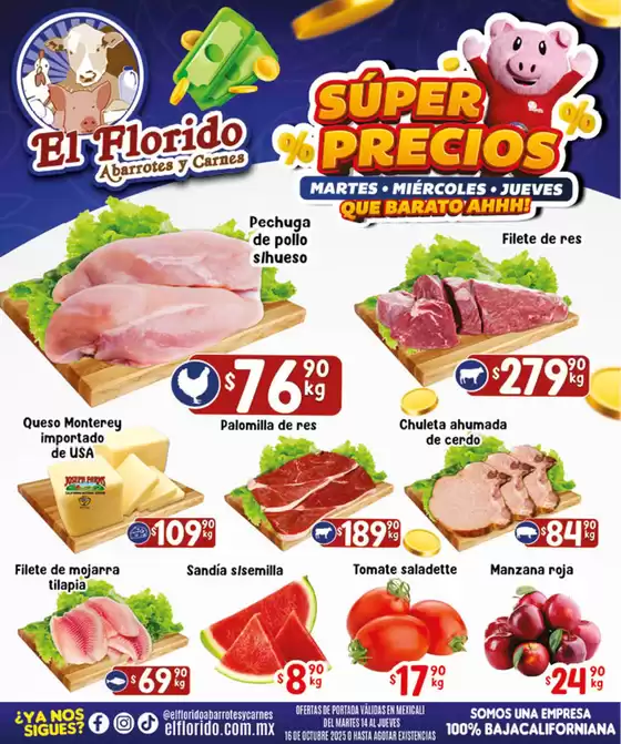 Catálogo El Florido en Santa Clara Ocoyucan | Nuestras mejores ofertas para ti | 2025-10-14T00:00:00.000Z - 2025-10-16T00:00:00.000Z