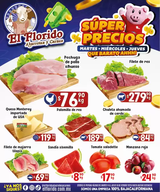 Catálogo El Florido en Santa Clara Ocoyucan | Excelente oferta para todos los clientes | 2025-10-14T00:00:00.000Z - 2025-10-16T00:00:00.000Z