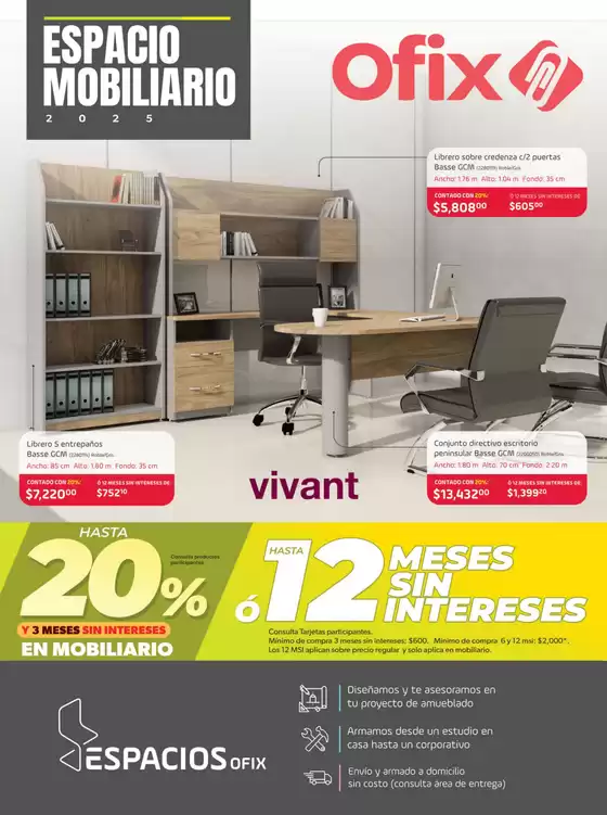 Catálogo Ofix en Ciudad Nezahualcóyotl | ESPACIO MOBILIARIO OFIX 2025 | 2025-10-14T00:00:00.000Z - 2025-11-13T00:00:00.000Z