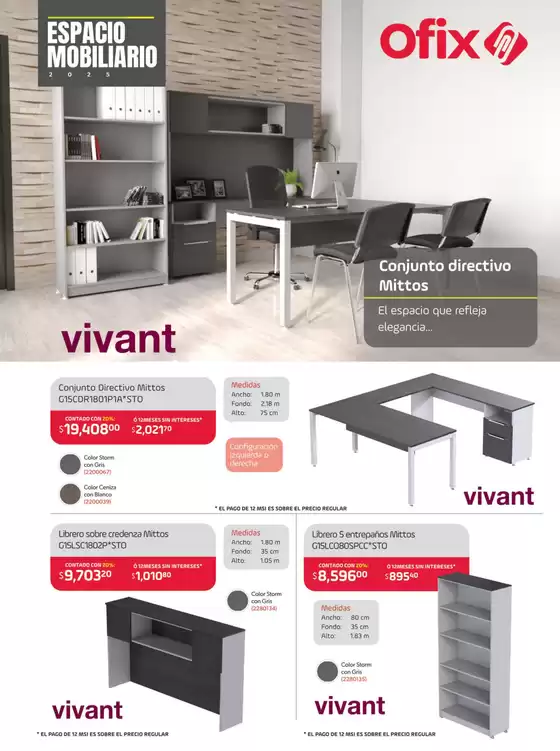 ESPACIO MOBILIARIO OFIX 2025