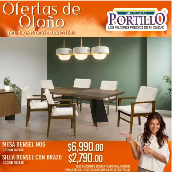 Catálogo Mueblerías Portillo en Cuajimalpa de Morelos | Nuestras mejores ofertas para ti | 2025-10-14T00:00:00.000Z - 2025-10-22T00:00:00.000Z